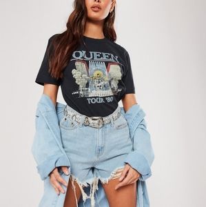 Missguided Queen graphic tee